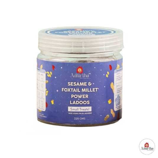 Sesame & Foxtail Millet Power Ladoos - Image 1