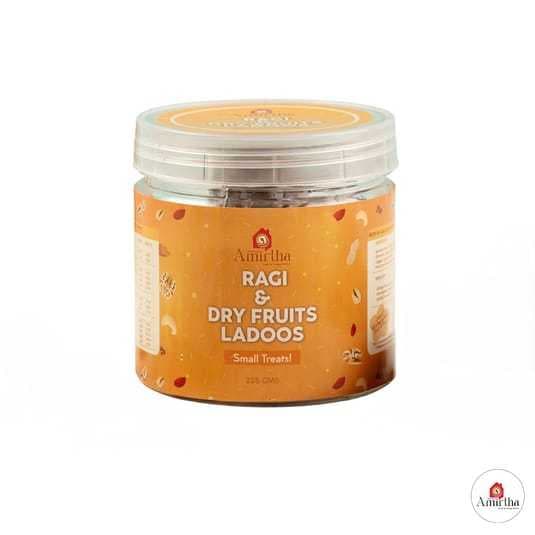 Sprouted ragi & Dry Fruit Ladoos - Image 1